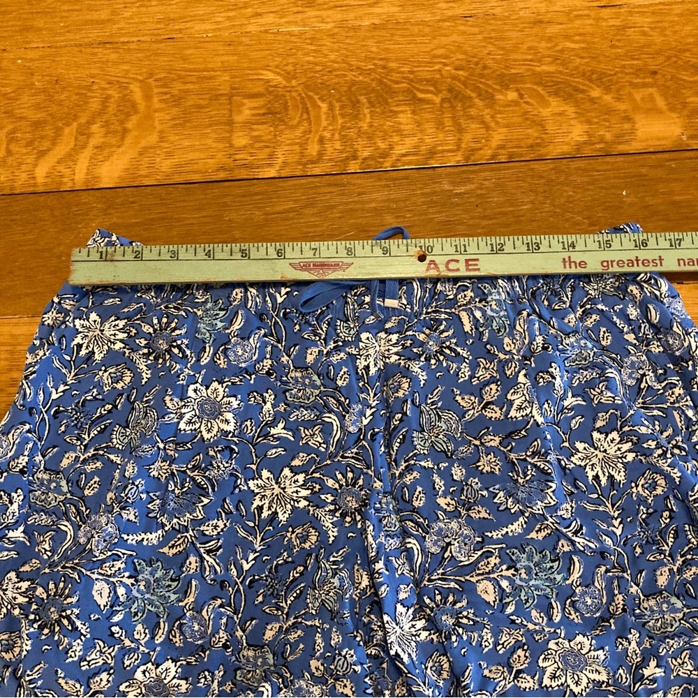 J. Jill Floral Casual Drawstring Shorts M - Picture 9 of 9